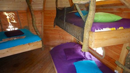 Lits - Cabane de Brocéliande